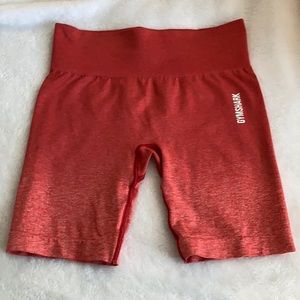 Adapt ombré seamless shorts pink